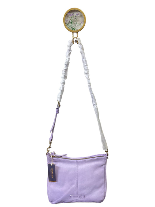 Handbag Leather By Cmc In Purple, Size:Medium