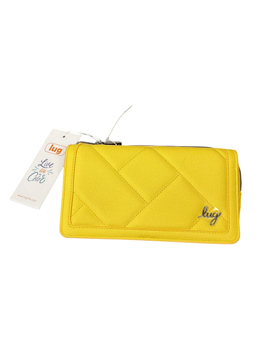 Wallet By Lug In Yellow, Size:Large
