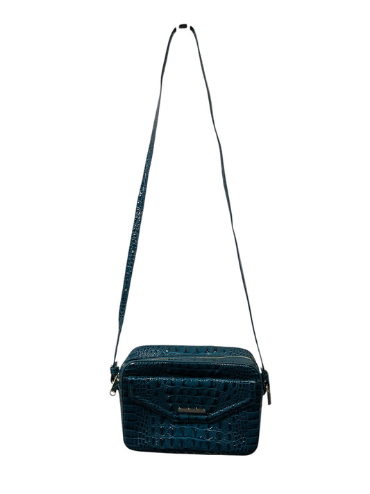 Handbag Designer By Brahmin In Teal, Size:Small