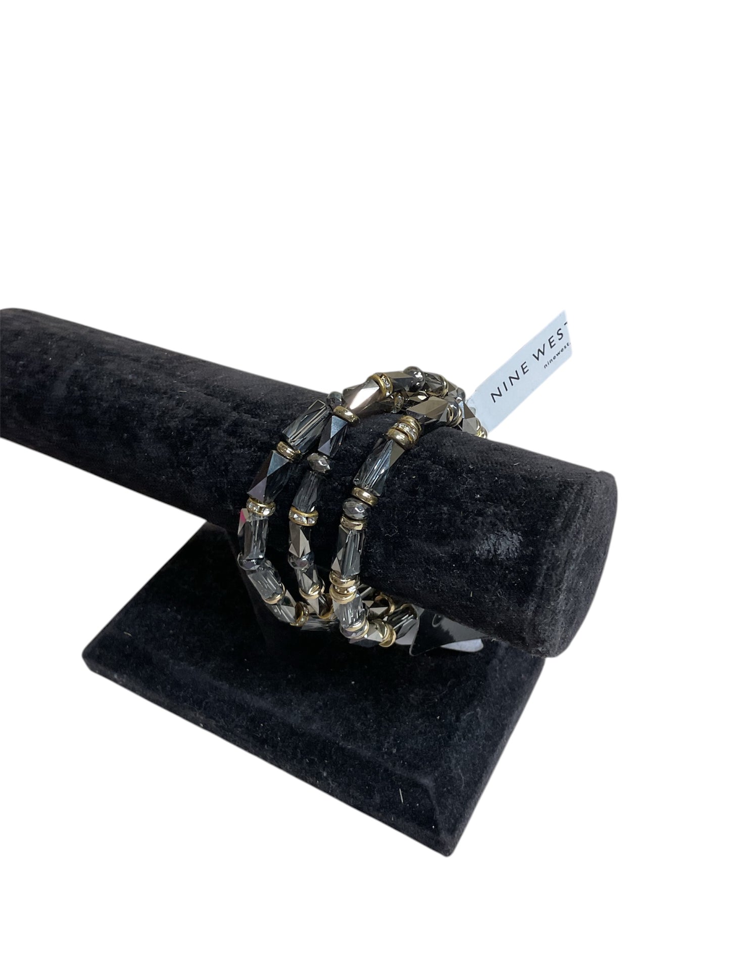 Bracelet Set By Nine West In Gold & Silver, Size:02 Piece Set