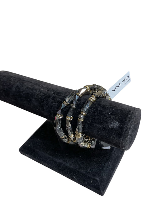 Bracelet Set By Nine West In Gold & Silver, Size:02 Piece Set