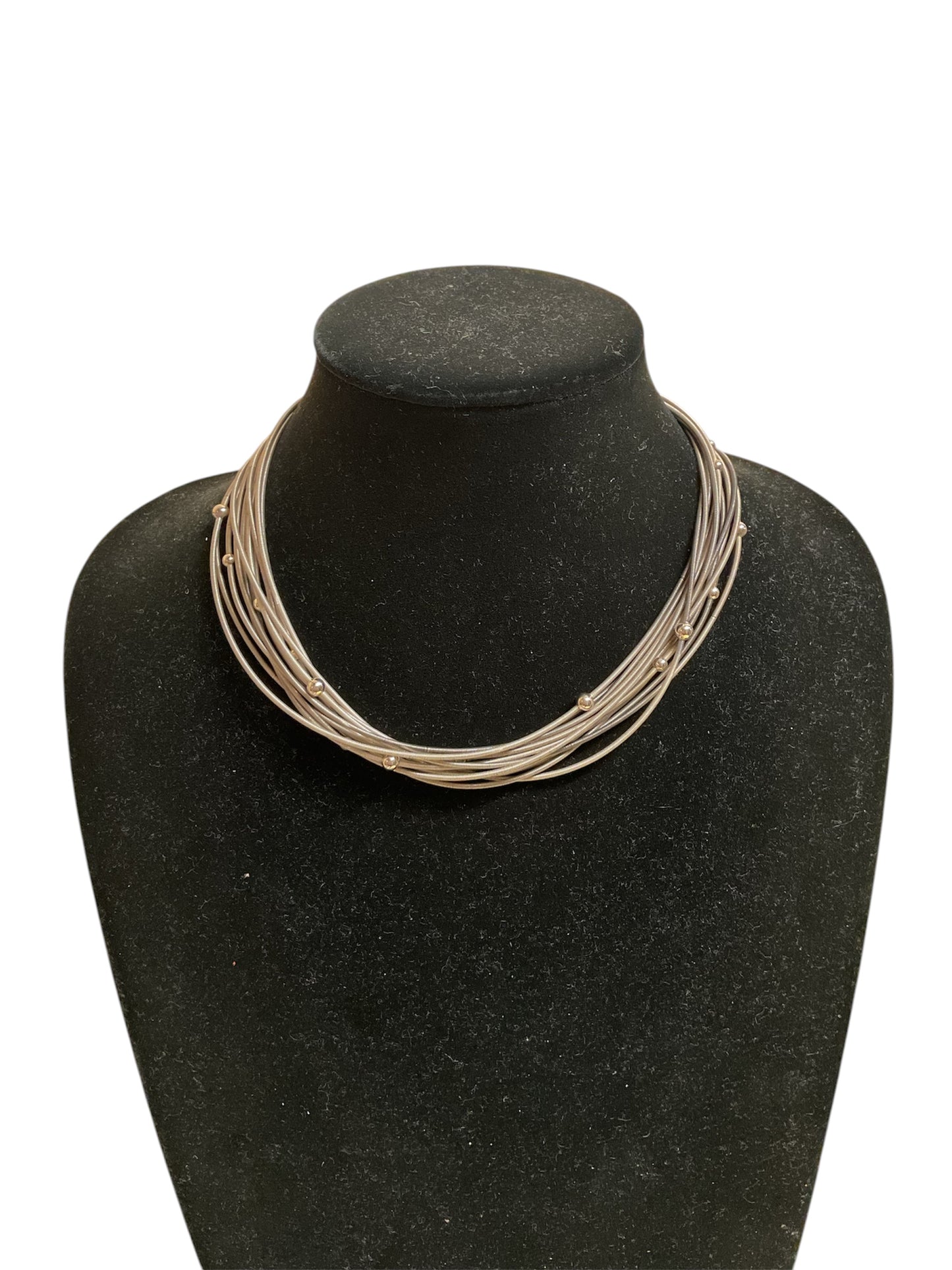 Necklace Other By Clothes Mentor In Grey