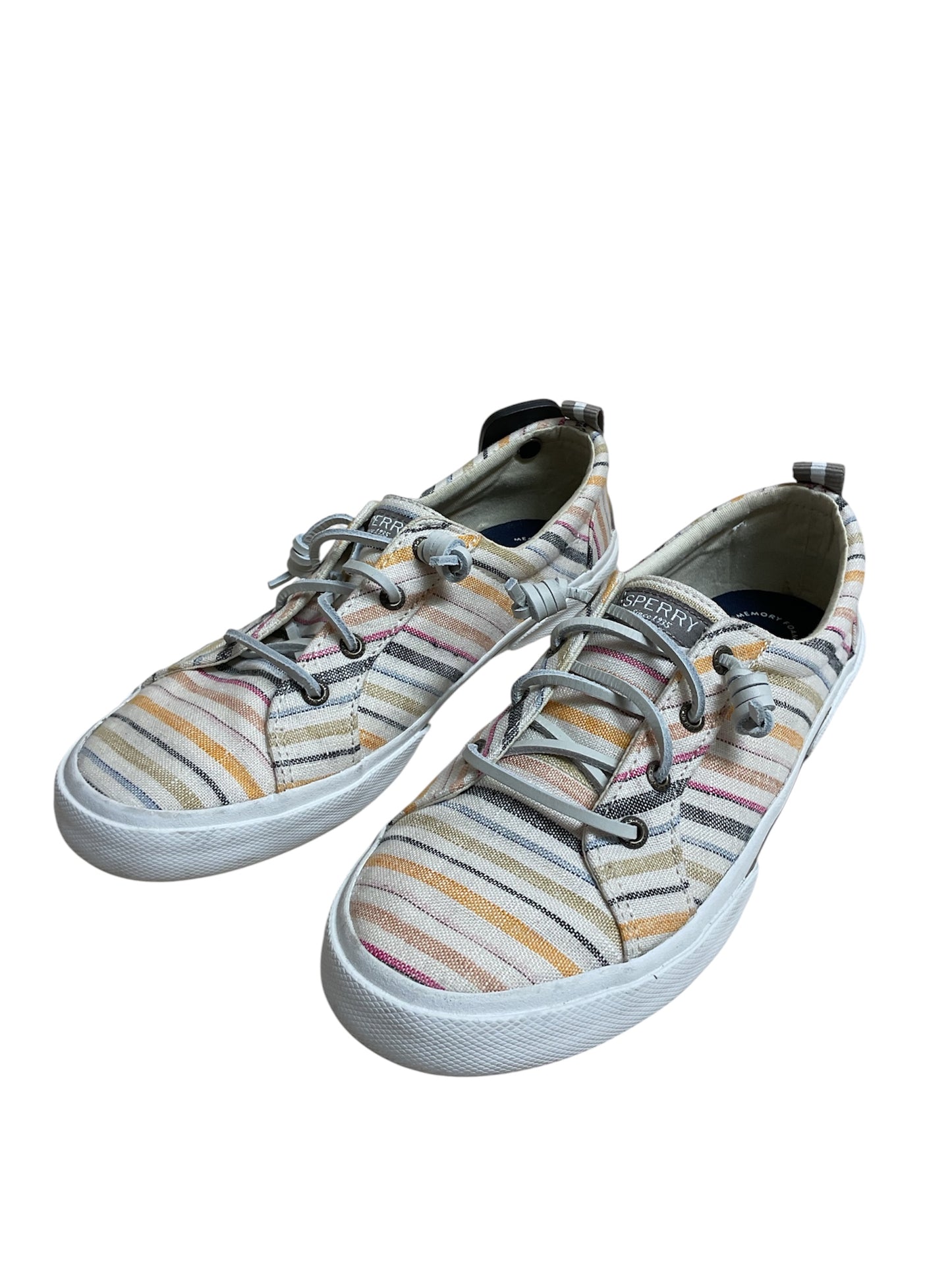 Shoes Flats By Sperry In Rainbow Print, Size:9