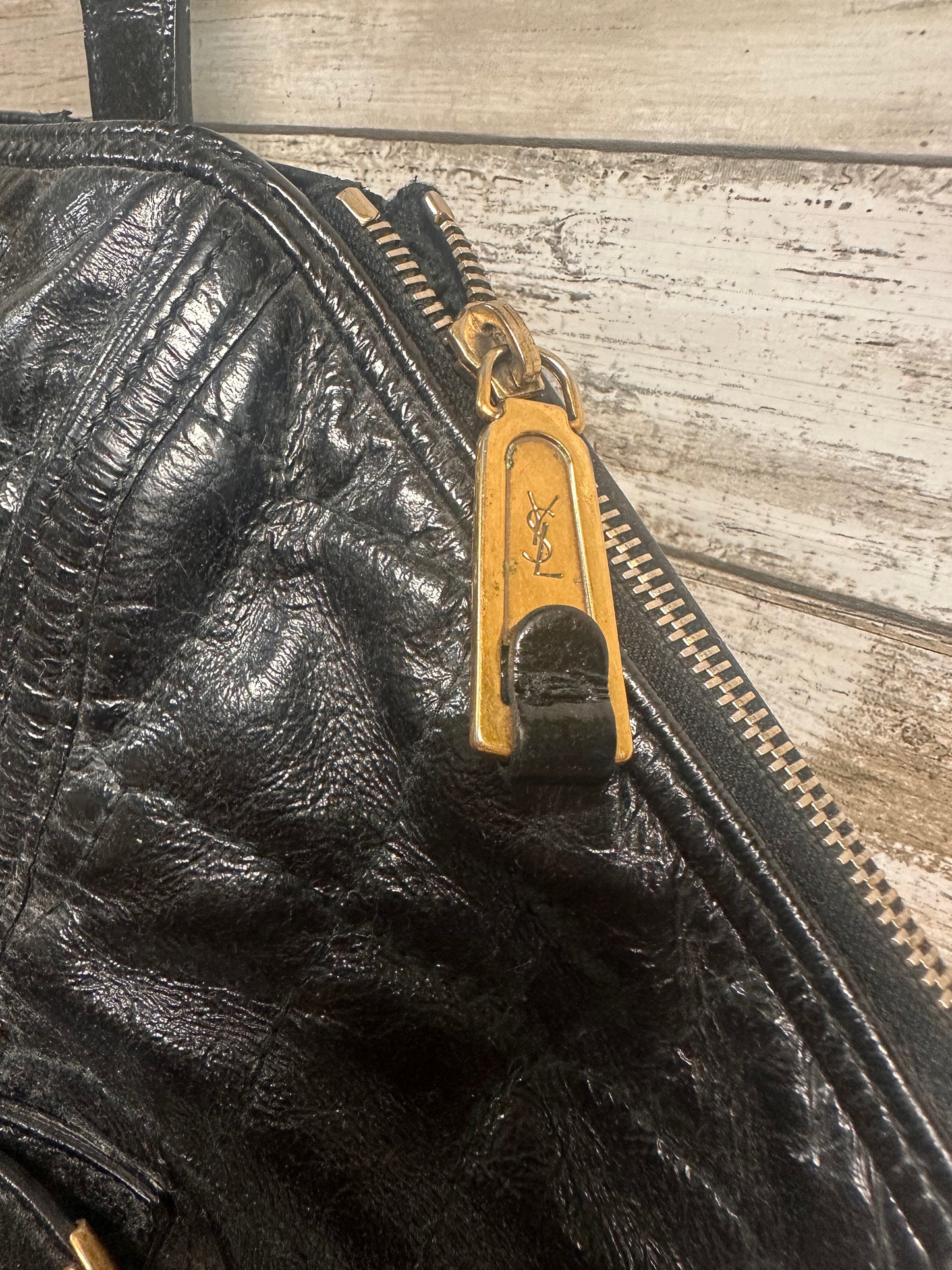 Handbag Luxury Designer by Yves Saint Laurent, Size: Large AS IS