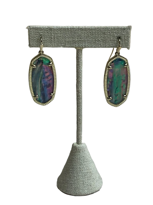 Earrings Dangle/Drop By Kendra Scott In Gold
