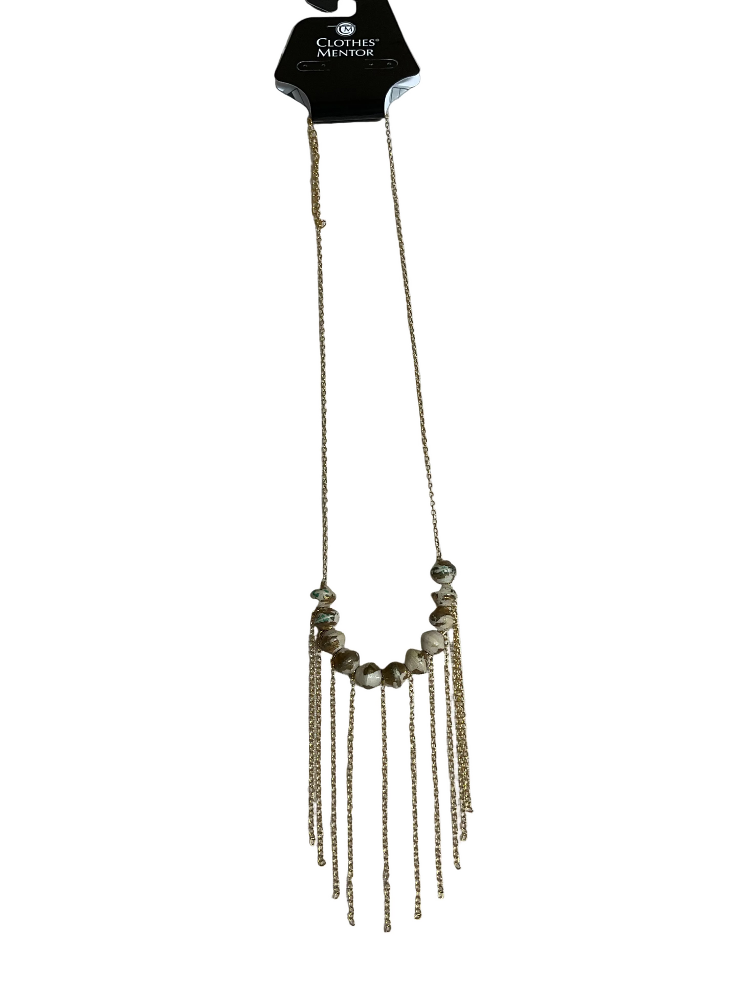 Necklace Other By Clothes Mentor In Cream & Tan