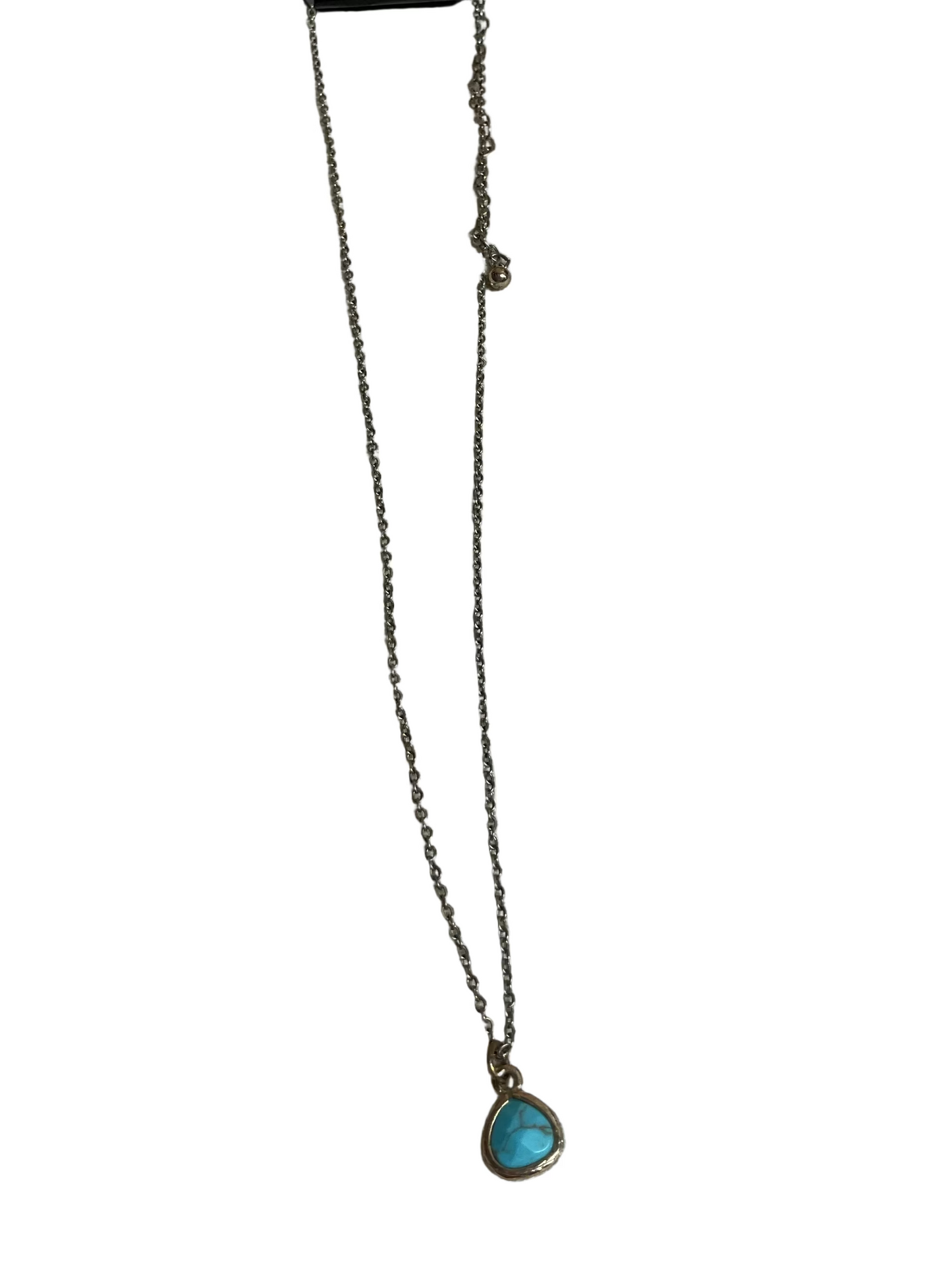 Necklace Sterling Silver By Clothes Mentor In Blue
