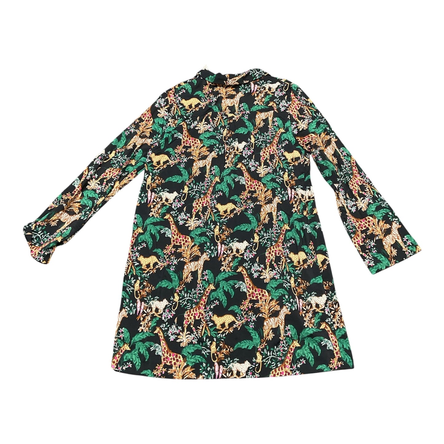 Dress Designer By Lilly Pulitzer In Brown & Green, Size:L