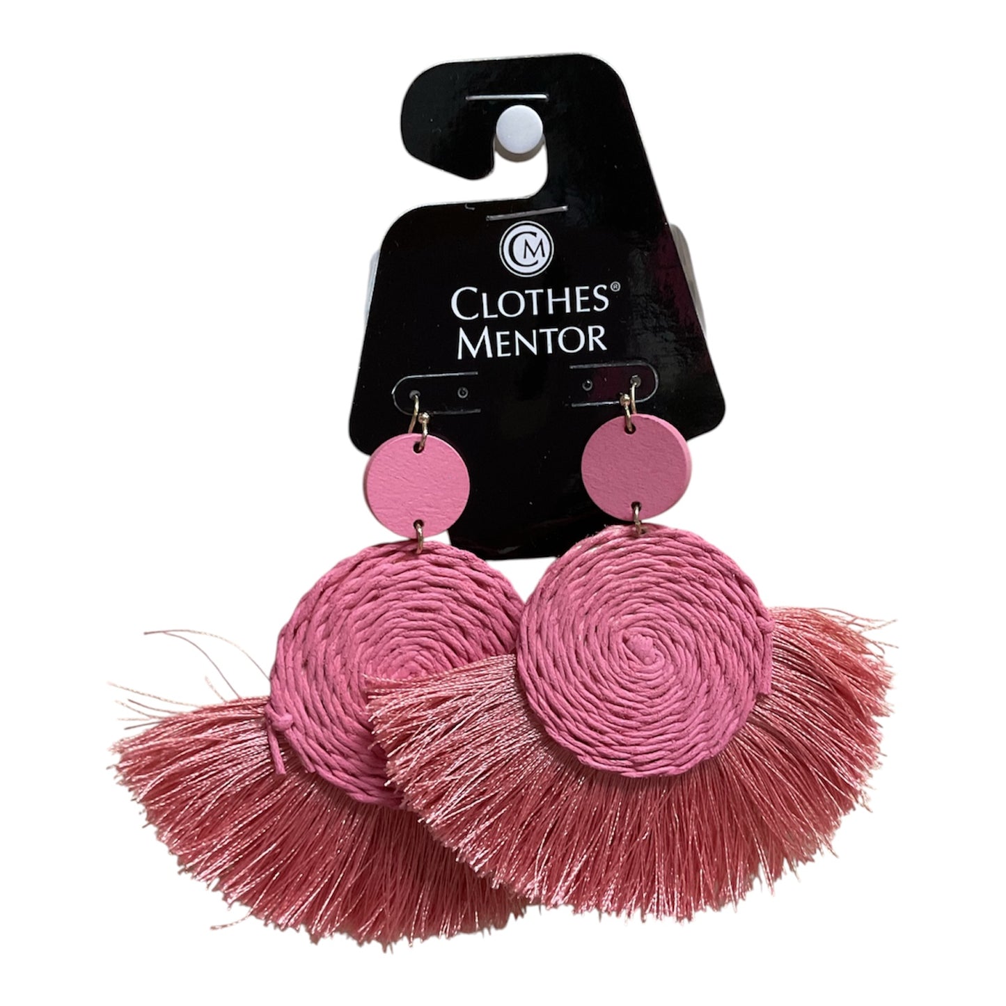 Earrings Dangle/Drop By Clothes Mentor In Orange & Pink