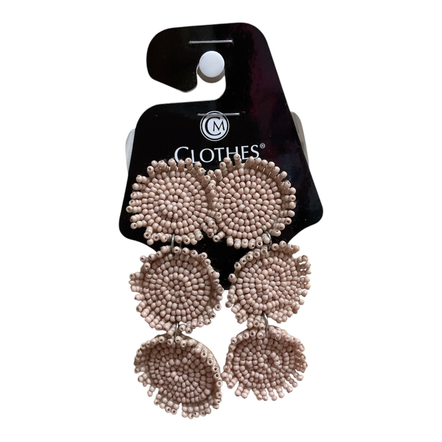 Earrings Dangle/Drop By Clothes Mentor In Pink