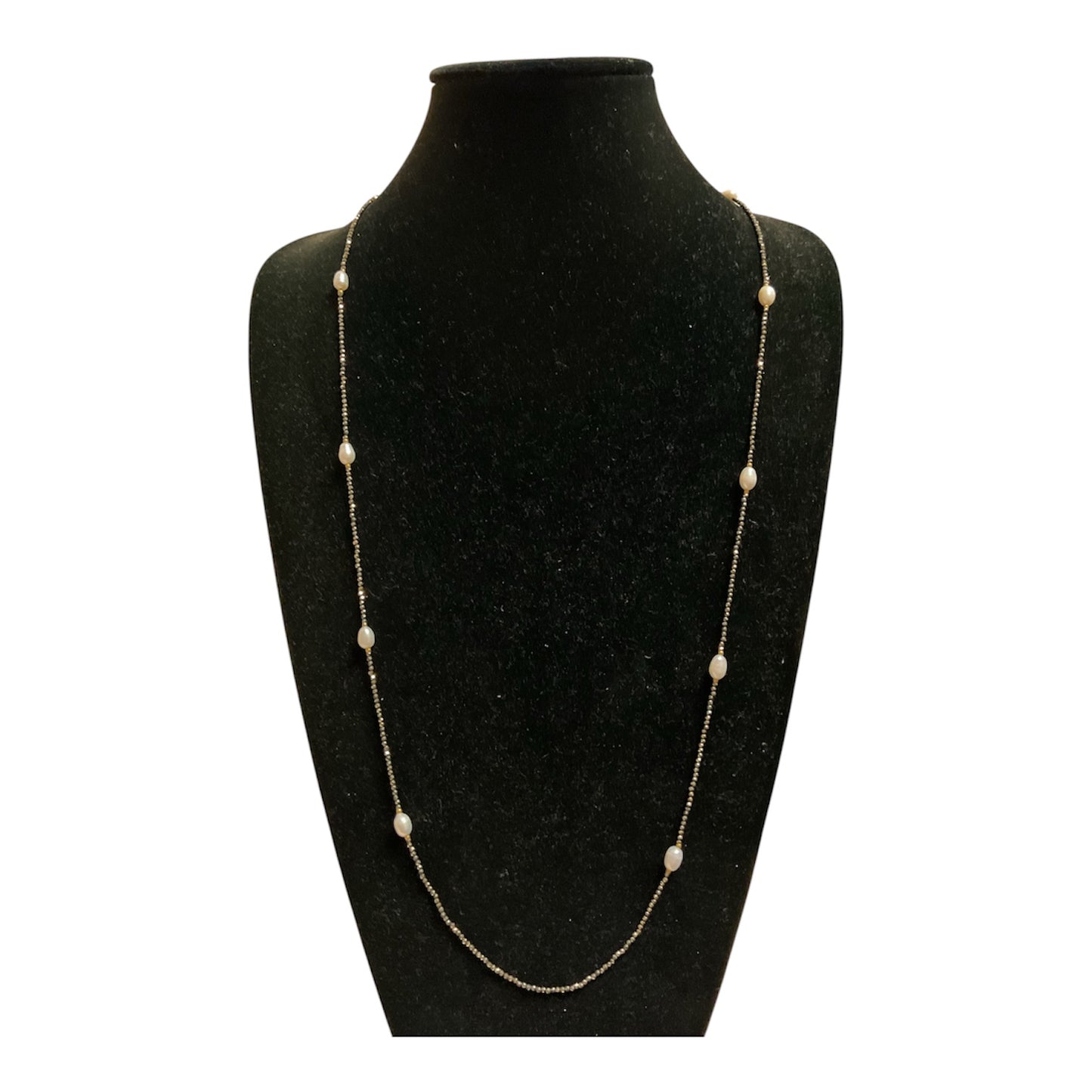 Necklace Other By Cmc In Gold & White