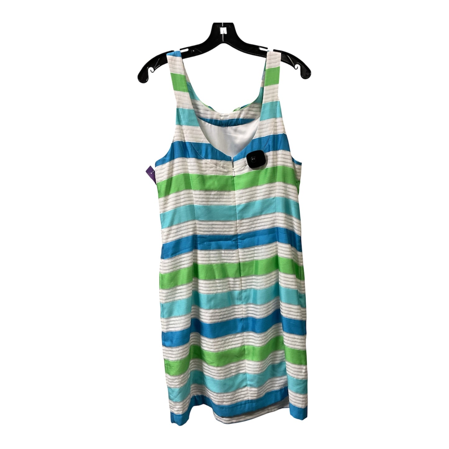 Dress Designer By Lilly Pulitzer In Blue & Green, Size:12