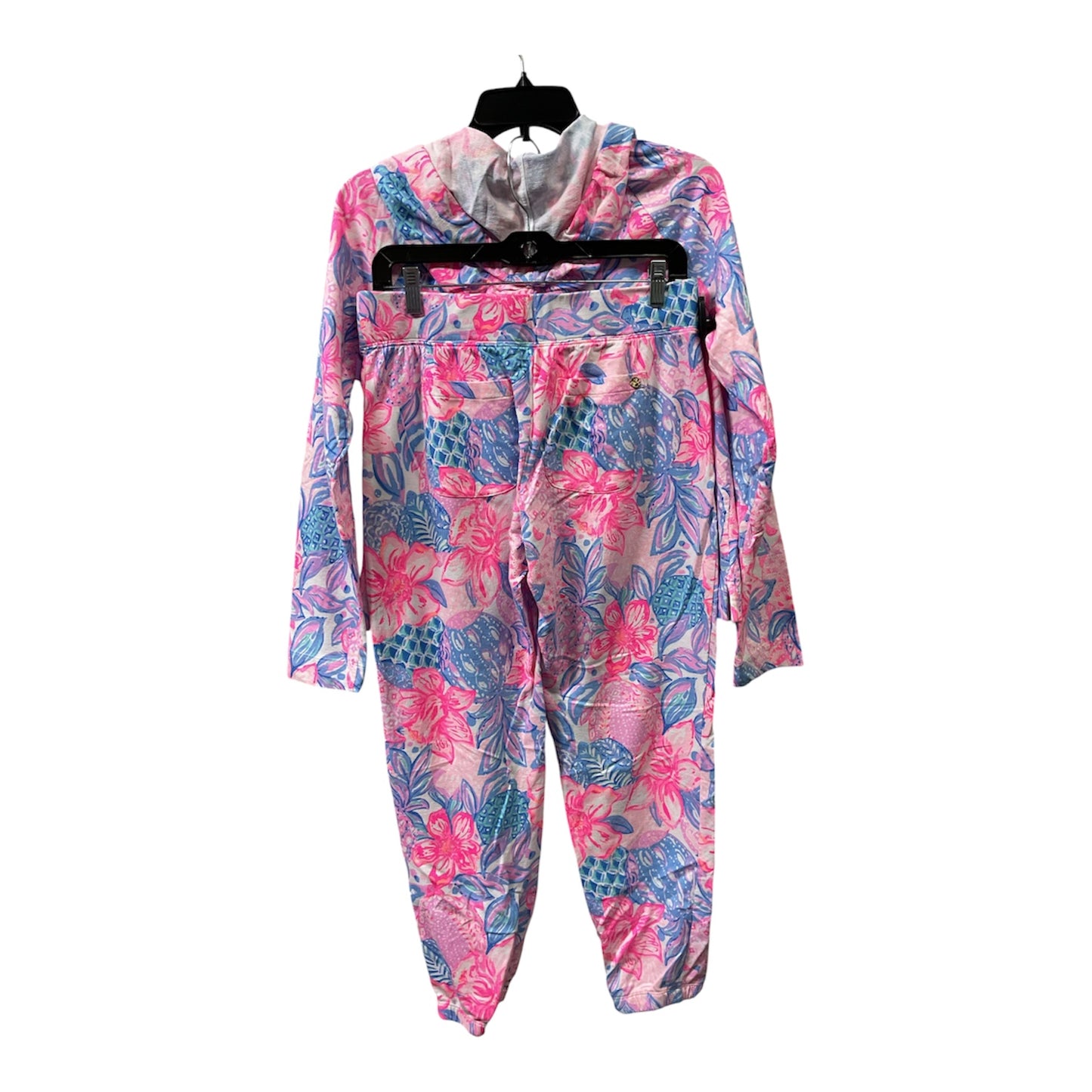 Lounge Set Designer By Lilly Pulitzer In Blue & Pink, Size:M