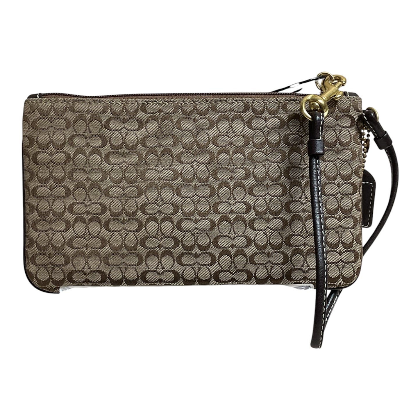 Wristlet Designer By Coach In Brown, Size:Small