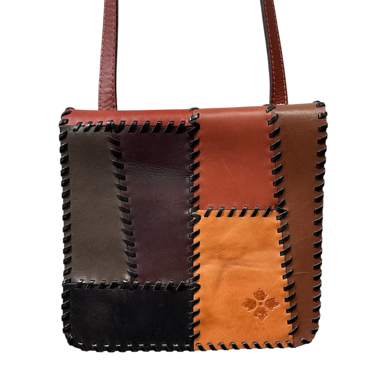 Crossbody Designer By Patricia Nash In Brown, Size:Medium