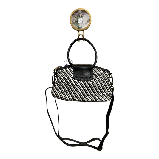 Handbag By Hobo Intl In Black & Tan, Size:Small
