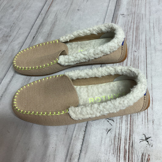 Shoes Flats By Rothys In Brown & Yellow, Size:7