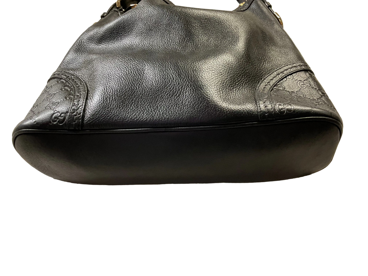 Handbag Luxury Designer By Gucci In Black, Size:Medium