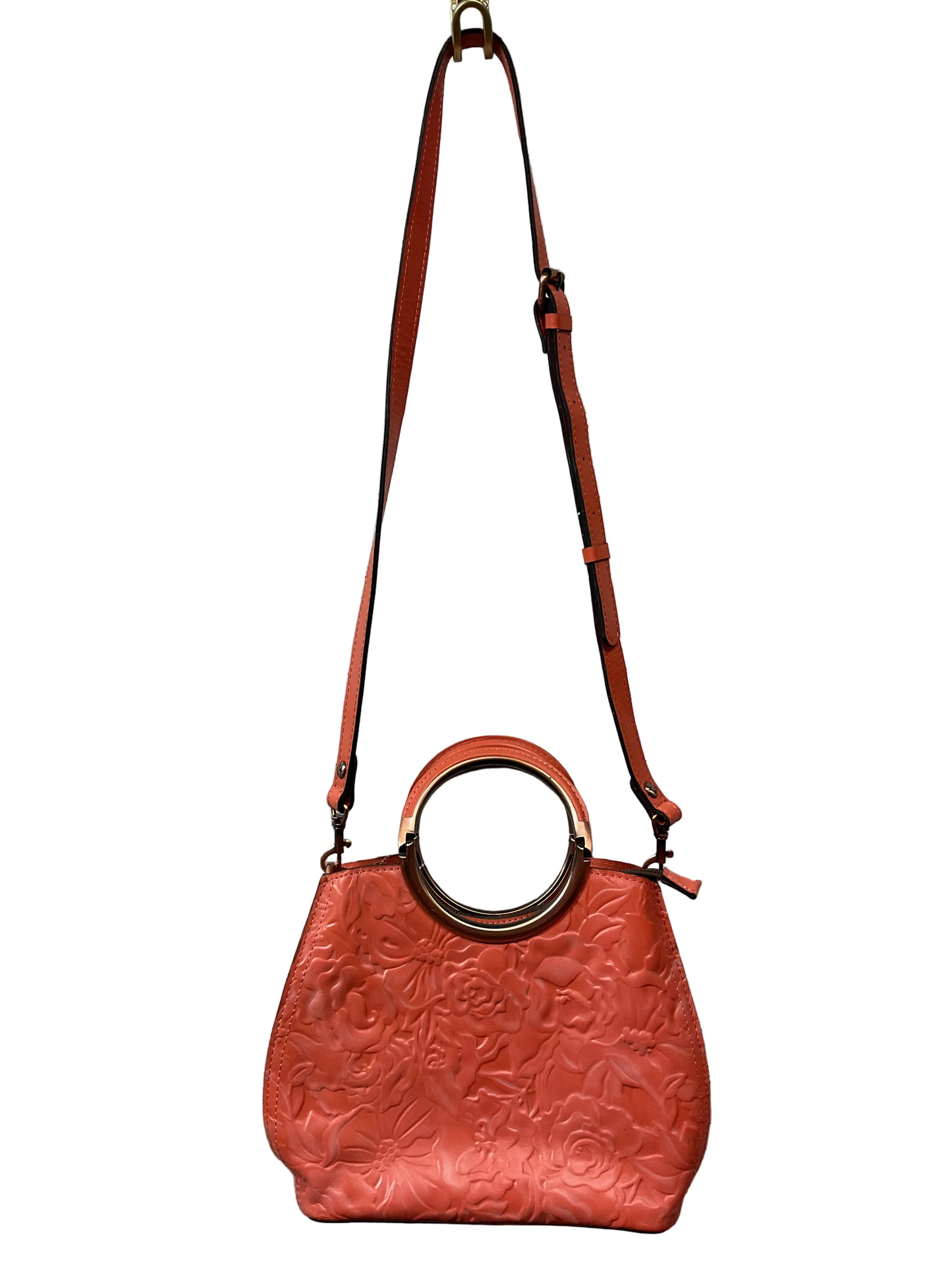 Handbag Designer By Patricia Nash In Orange, Size:Medium