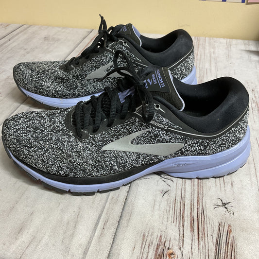 Shoes Athletic By Brooks In Black & Purple, Size:11