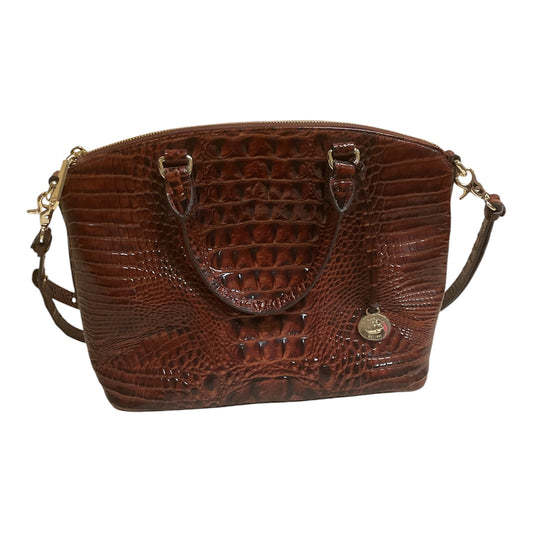 Handbag Designer By Brahmin In Brown, Size:Medium