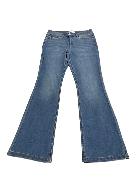 Jeans Flared By Vanilla Star In Blue Denim, Size:10
