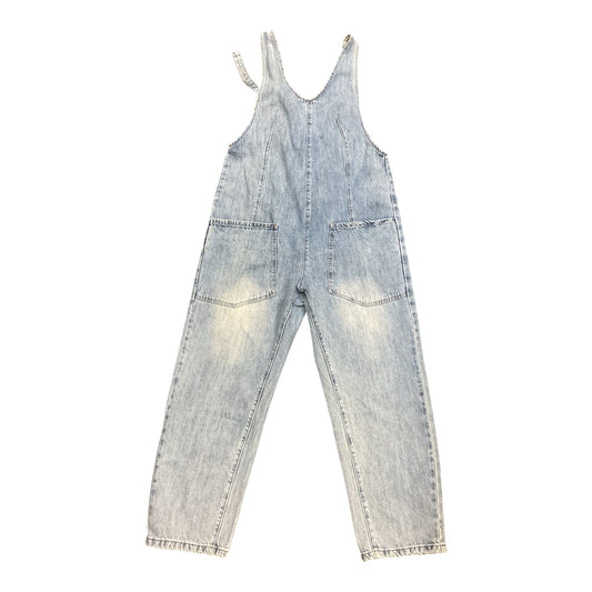 Jumpsuit By Zenana In Blue Denim, Size:M