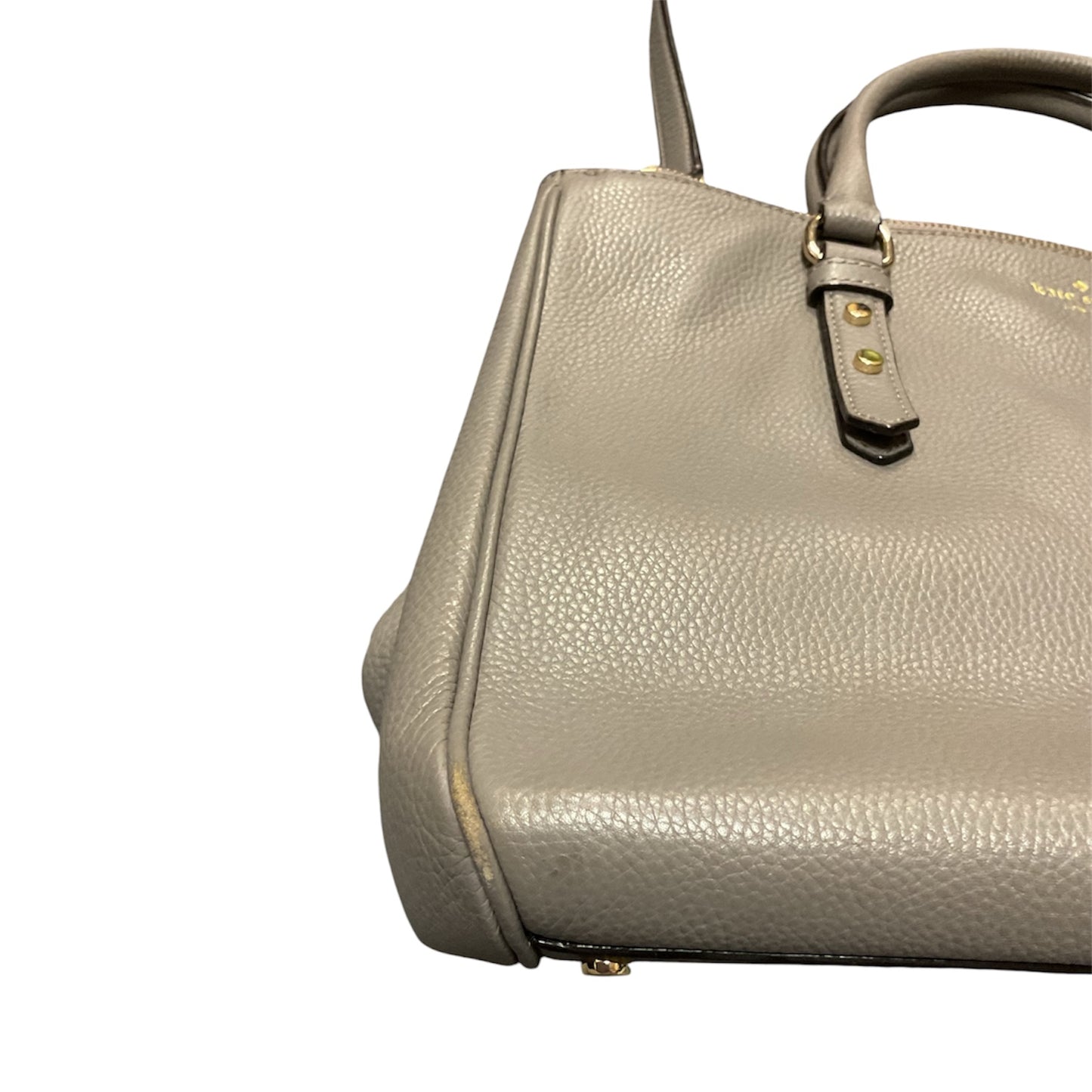 Handbag Designer By Kate Spade In Grey, Size:Large