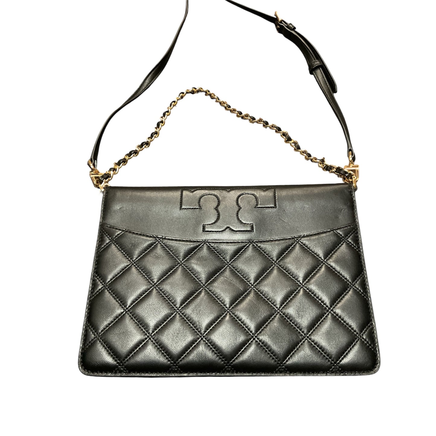 Crossbody Designer By Tory Burch In Black, Size:Medium