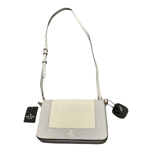 Crossbody Designer By Kate Spade In Grey, Size:Medium