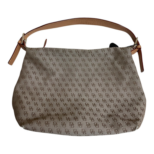 Handbag Designer By Dooney And Bourke In Tan, Size:Medium