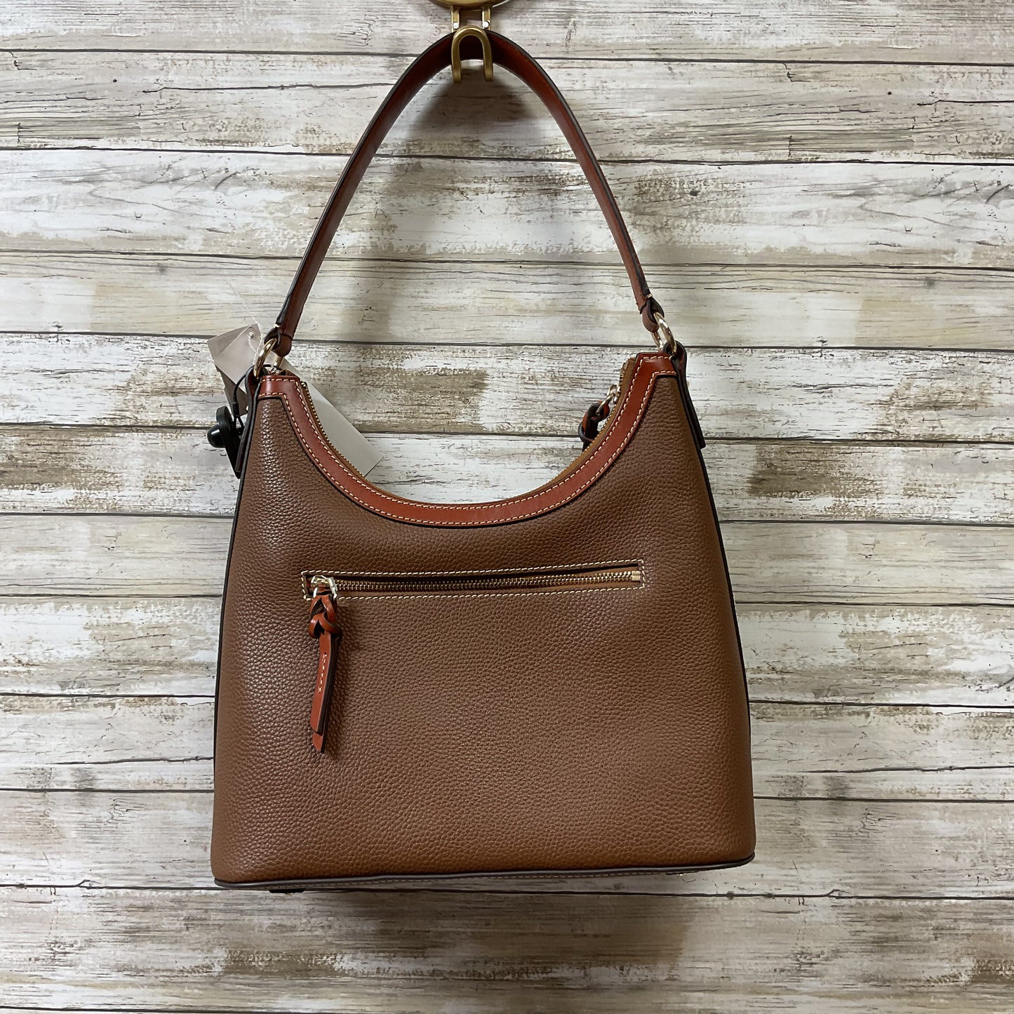 Handbag Designer By Dooney And Bourke In Brown, Size:Medium