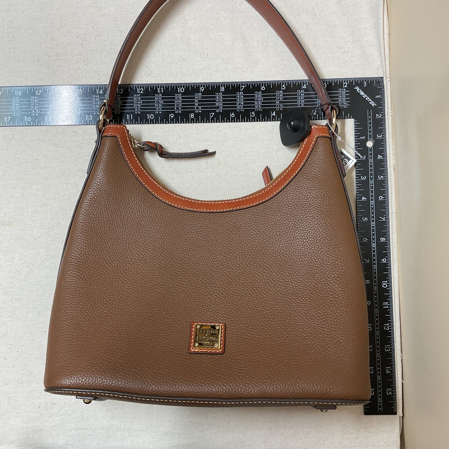 Handbag Designer By Dooney And Bourke In Brown, Size:Medium