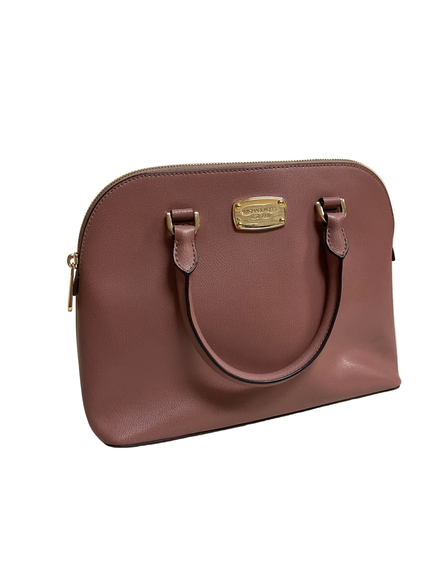 Handbag Designer By Michael Kors In Mauve, Size:Medium
