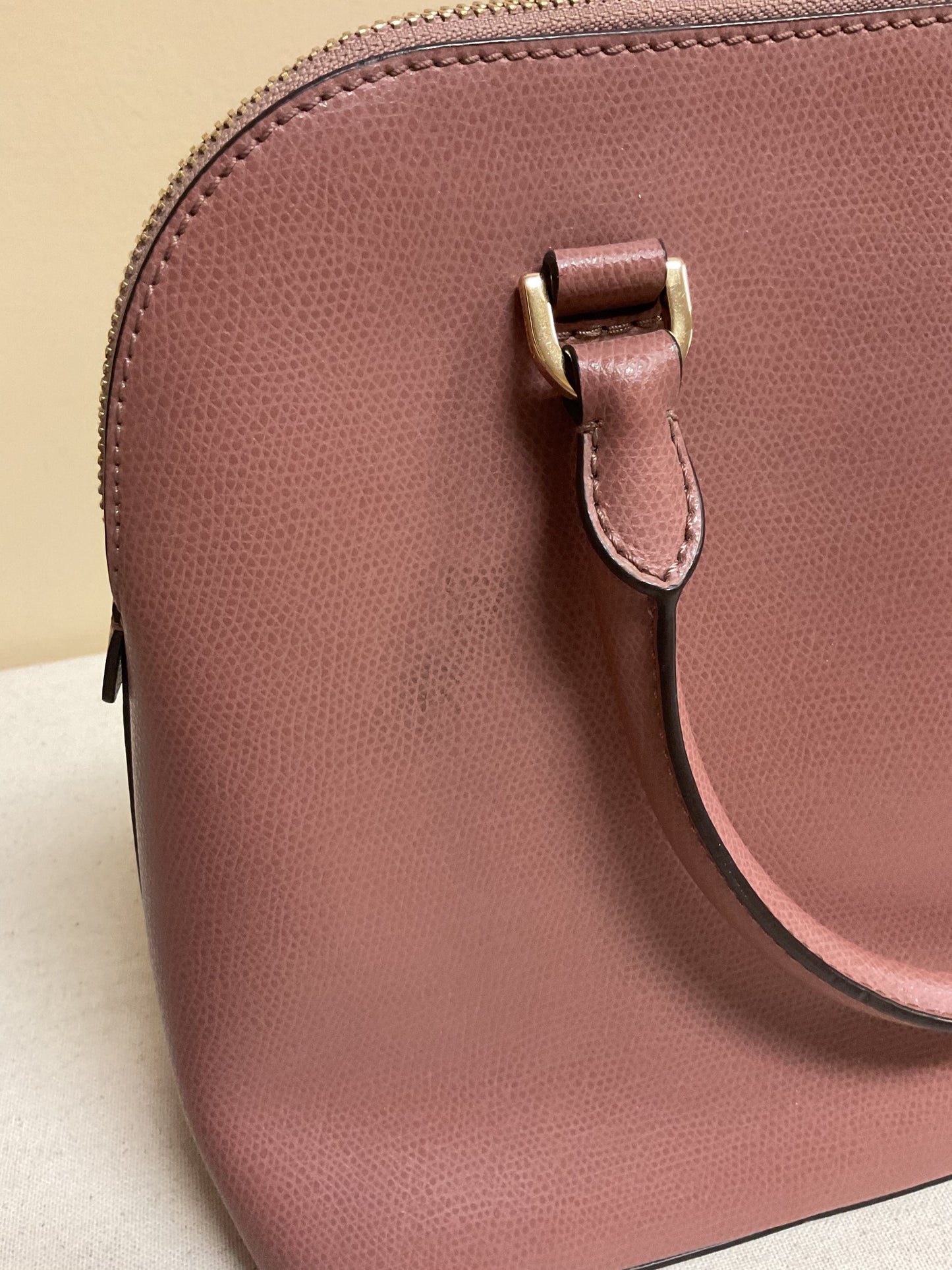 Handbag Designer By Michael Kors In Mauve, Size:Medium