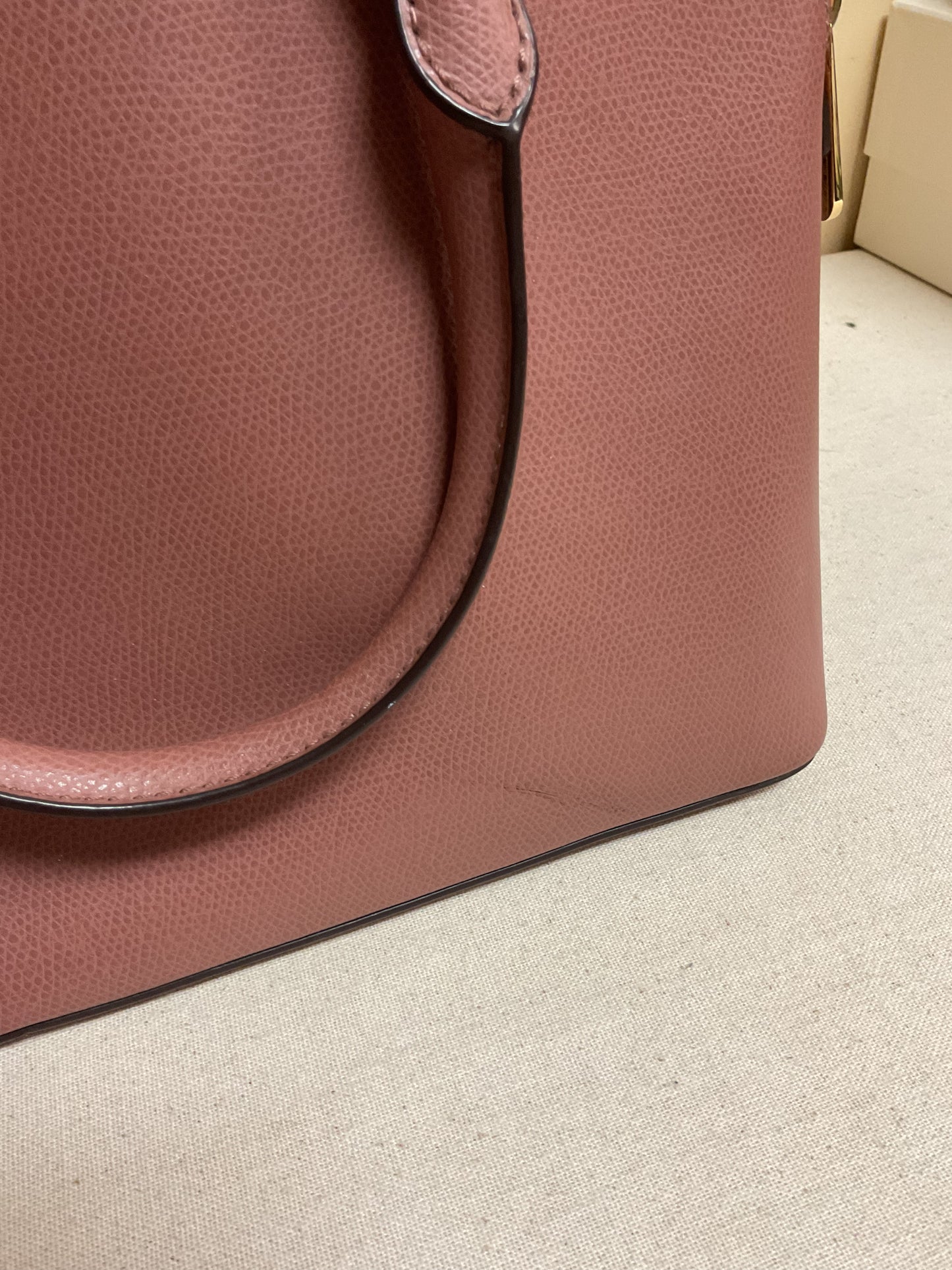 Handbag Designer By Michael Kors In Mauve, Size:Medium