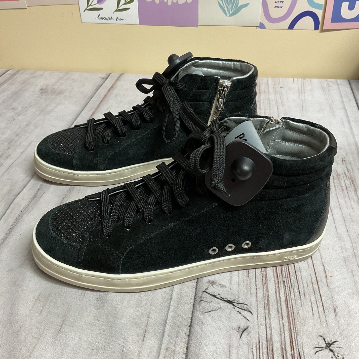 Shoes Sneakers By P448 In Black, Size:39