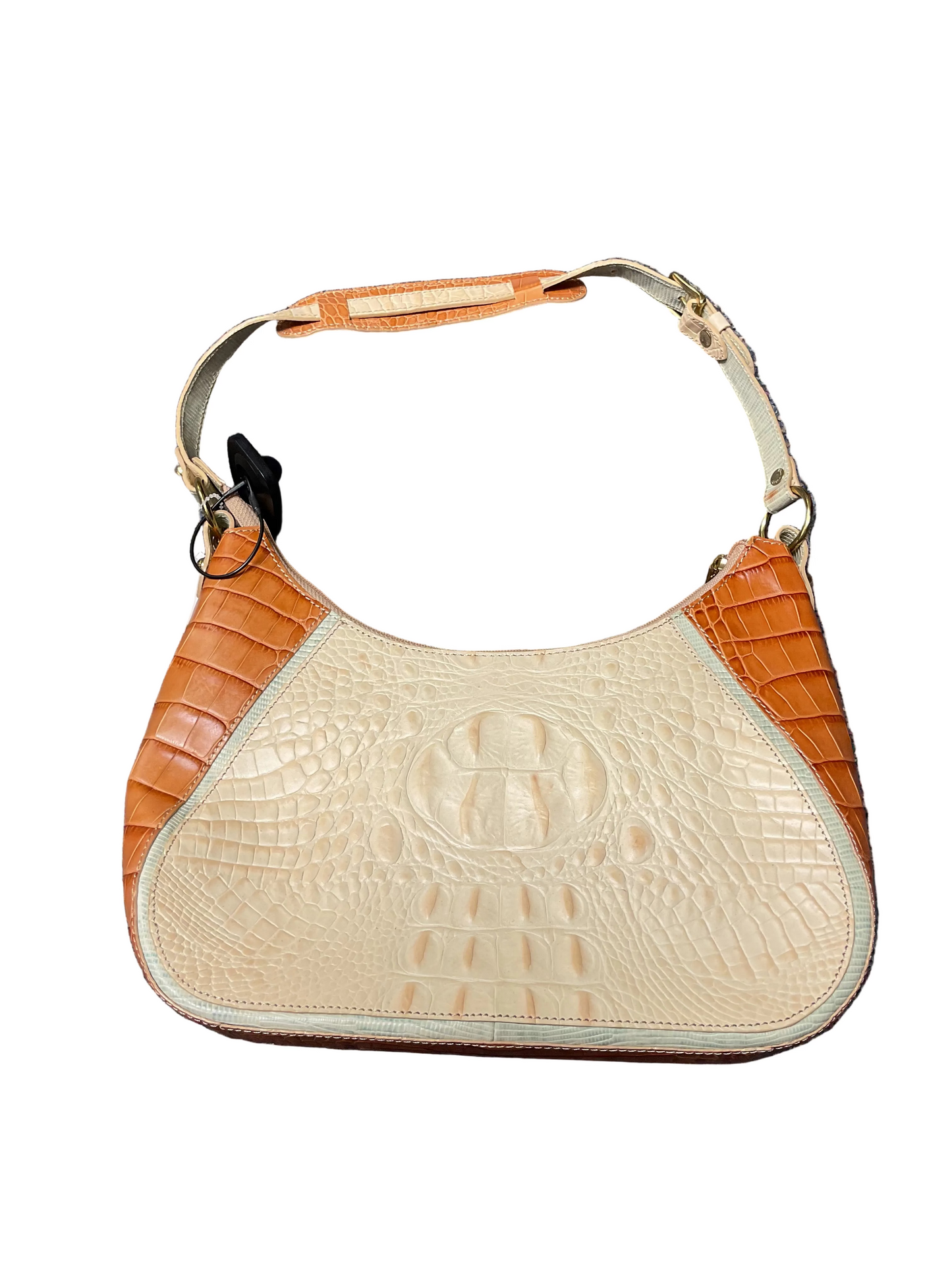 Handbag Designer By Brahmin In Brown, Size:Small