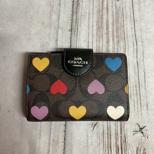 Wallet Designer By Coach In Multi, Size:Small