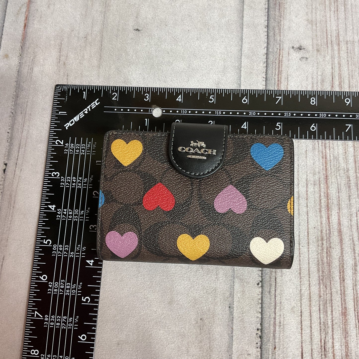 Wallet Designer By Coach In Multi, Size:Small