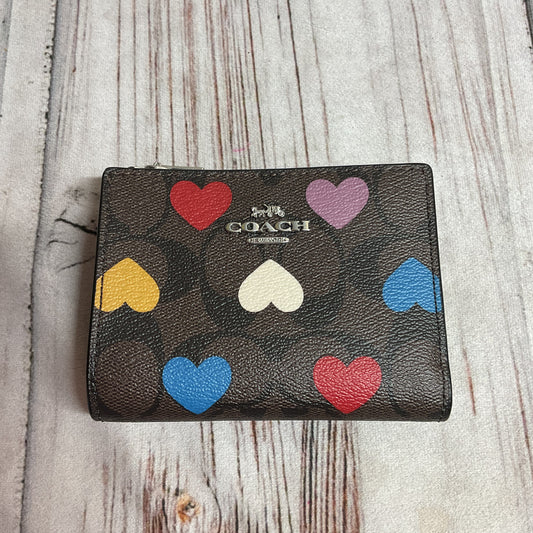 Wallet Designer By Coach In Multi, Size:Small
