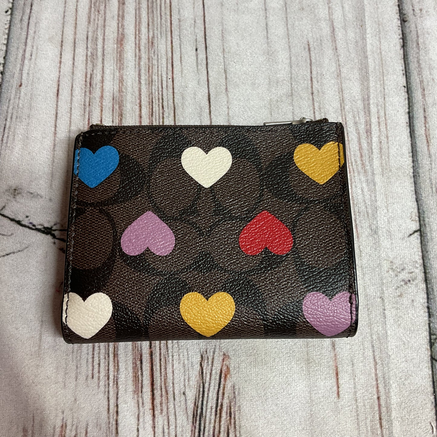 Wallet Designer By Coach In Multi, Size:Small