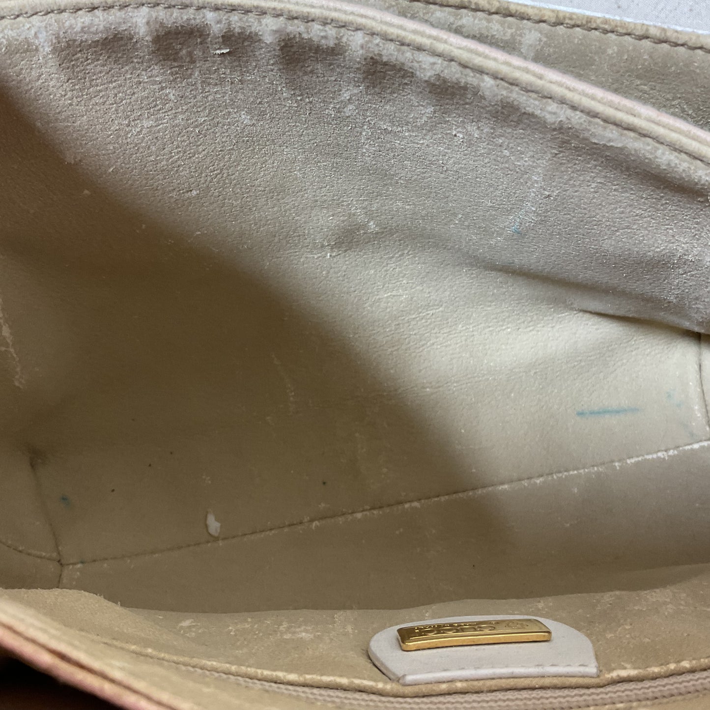 Crossbody Luxury Designer By Gucci In White, Size:Small