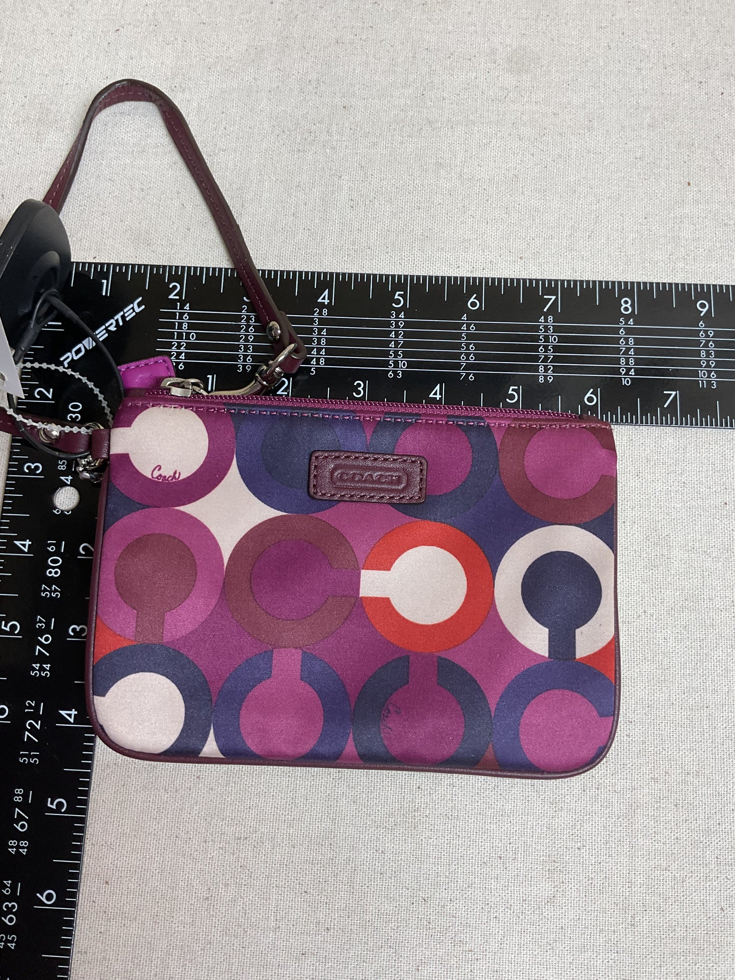 Wristlet Designer By Coach, Size: Small