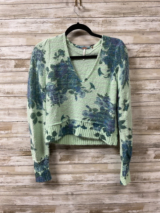 Sweater By Free People In Green, Size:Xs