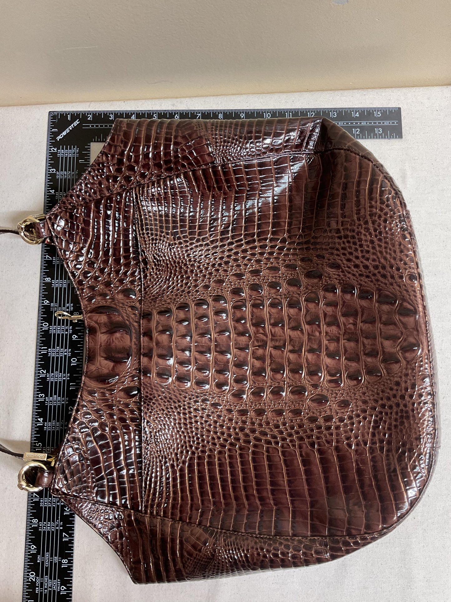 Handbag Designer By Brahmin, Size: Large