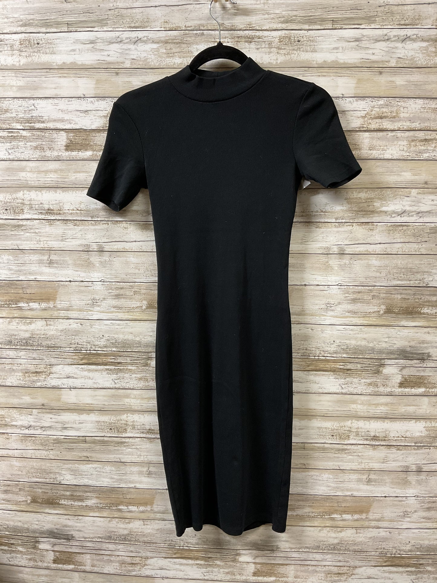 Dress Casual Midi By Zara In Black, Size:S