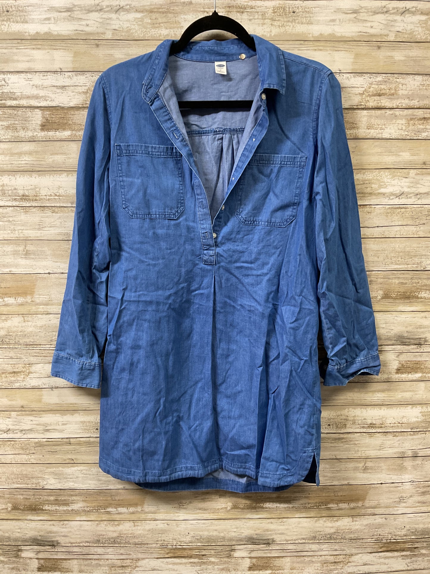 Dress Casual Short By Old Navy In Blue, Size:M