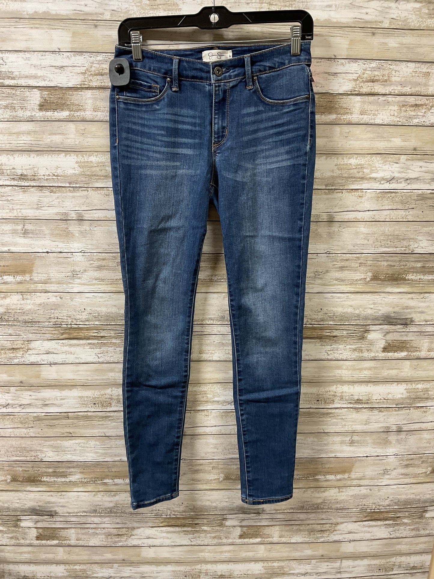 Jeans Skinny By Jessica Simpson In Blue Denim, Size:4