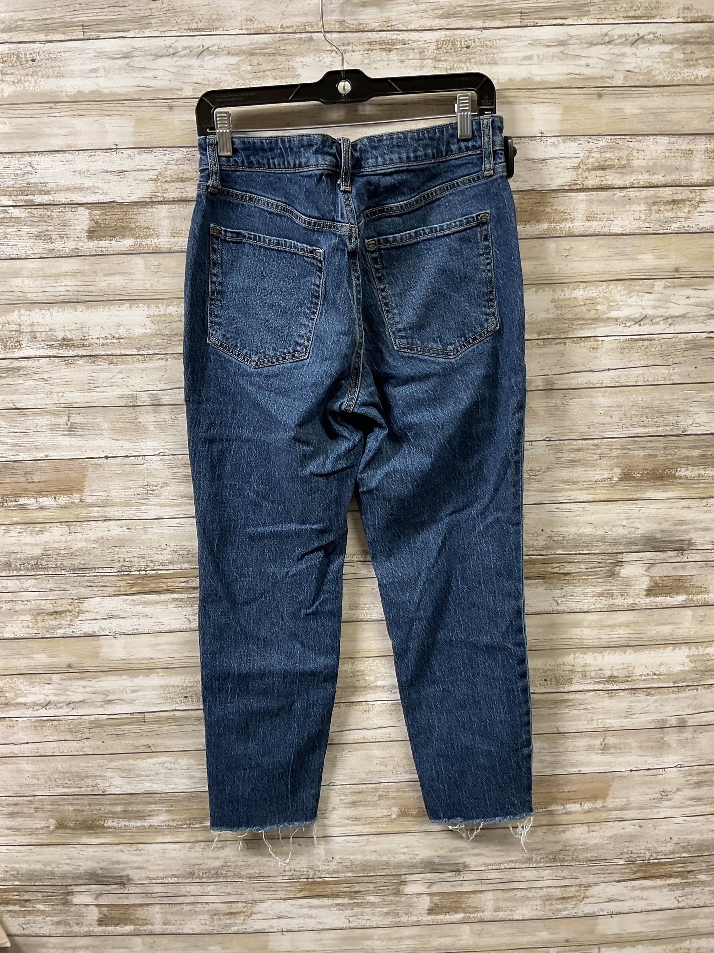 Jeans Straight By Old Navy In Blue Denim, Size:8